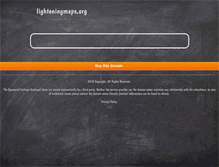 Tablet Screenshot of lighteningmaps.org